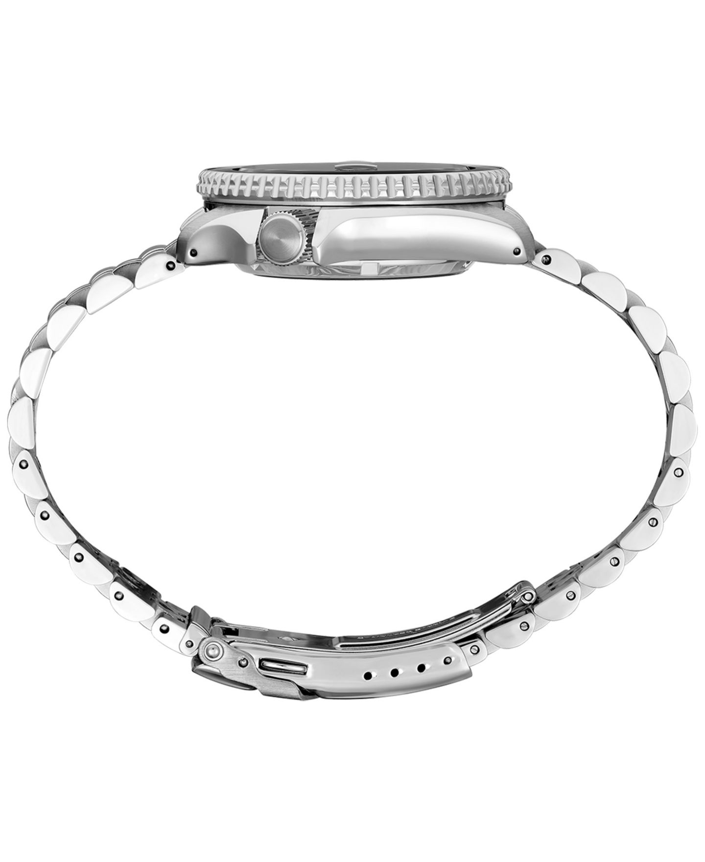 Мужские часы Seiko Automatic 5 Sports Stainless Steel Bracelet Watch 43mm — фото 2