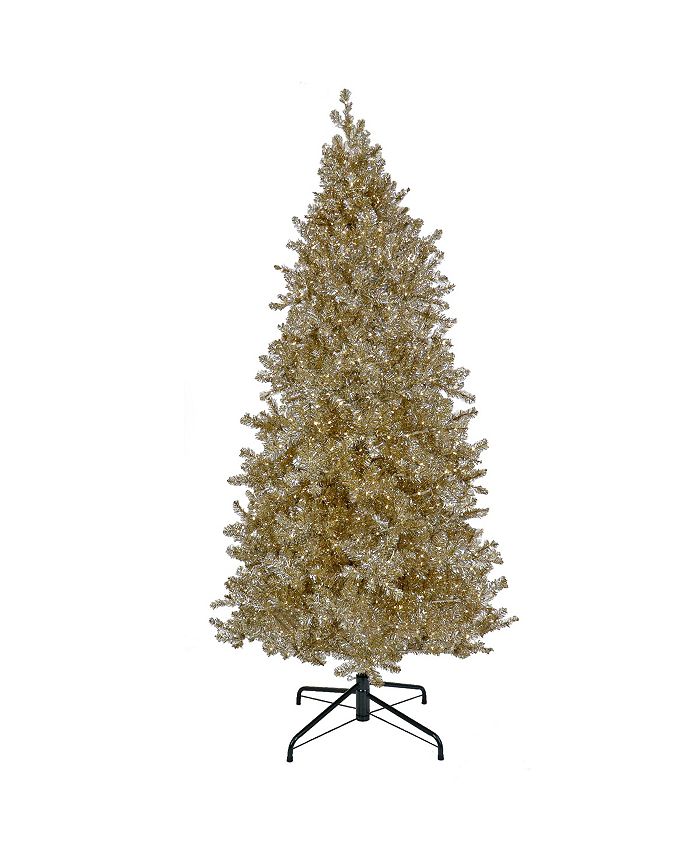 National Tree Company 9' PreLit Christmas Platinum Metallic Tree Macy's
