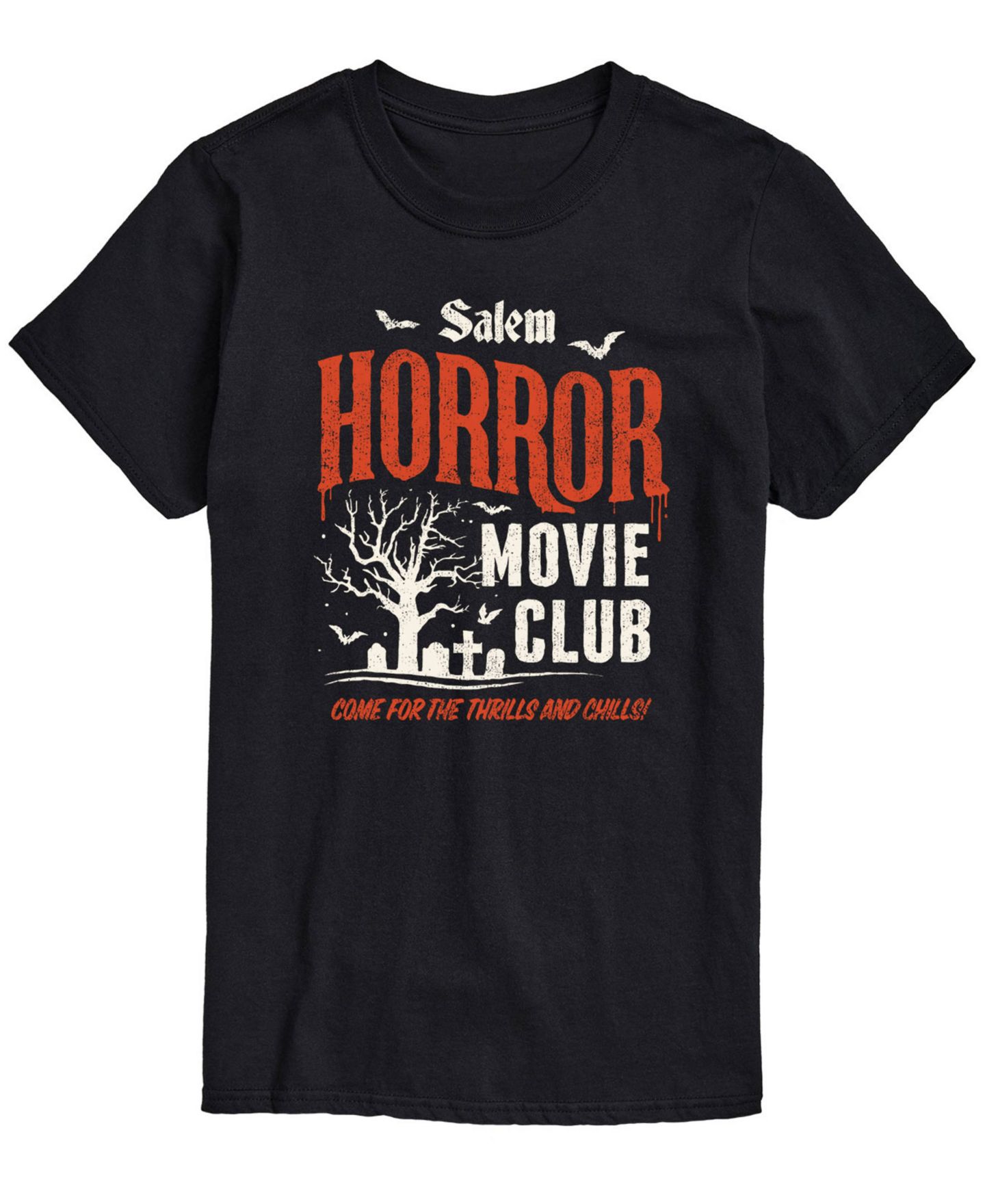 Мужская футболка AIRWAVES Horror Movie Club Classic Fit, цвет: Чёрный — фото 1