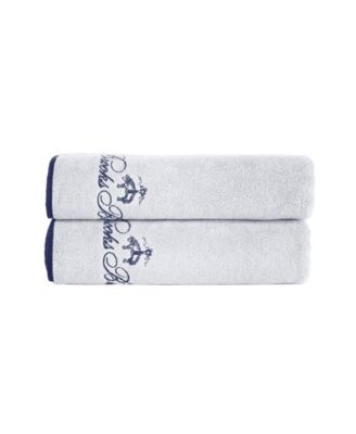 Contrast Frame Bath Towels