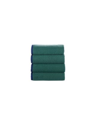Contrast Frame Bath Towels