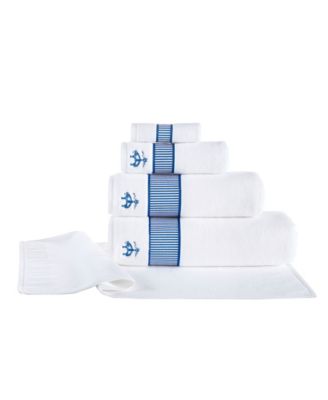 Fancy Border 4 Piece Turkish Cotton Wash Towel Set