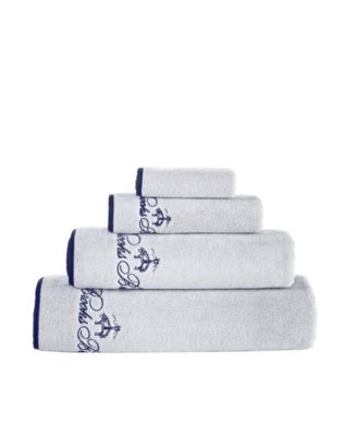 Contrast Frame Bath Towels