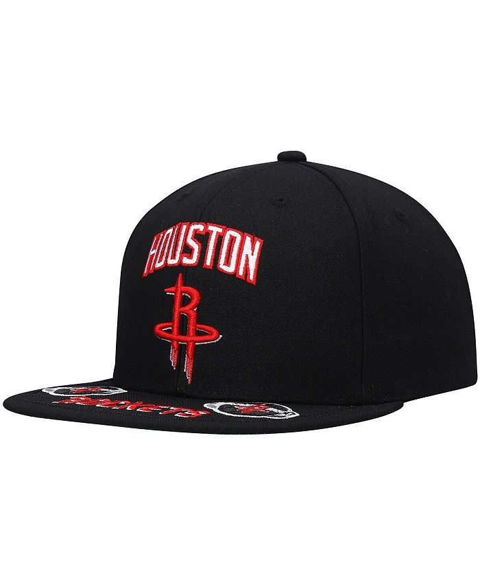 mitchell and ness houston rockets hat
