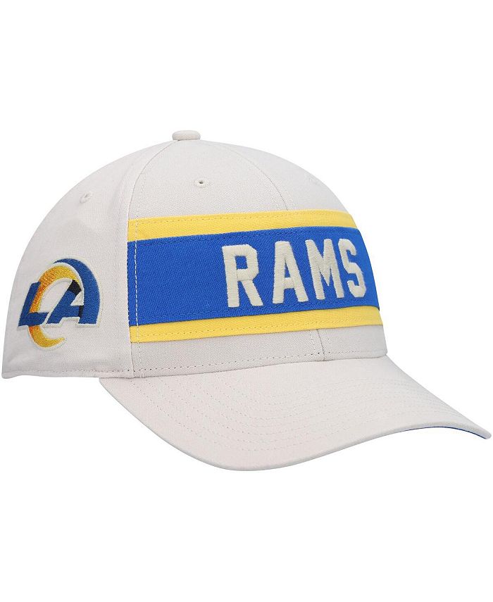 '47 Brand Men's '47 Cream Los Angeles Rams Crossroad MVP Adjustable Hat ...