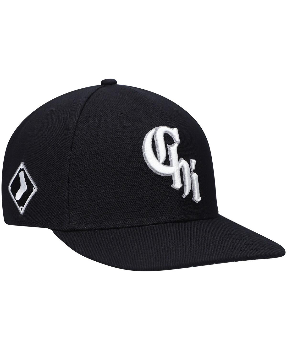47 Brand Men's ' Black Chicago White Sox City Connect Clean Up Adjustable Hat