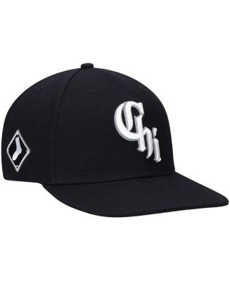 47 Black Chicago White Sox 2021 City Connect Captain Snapback Hat