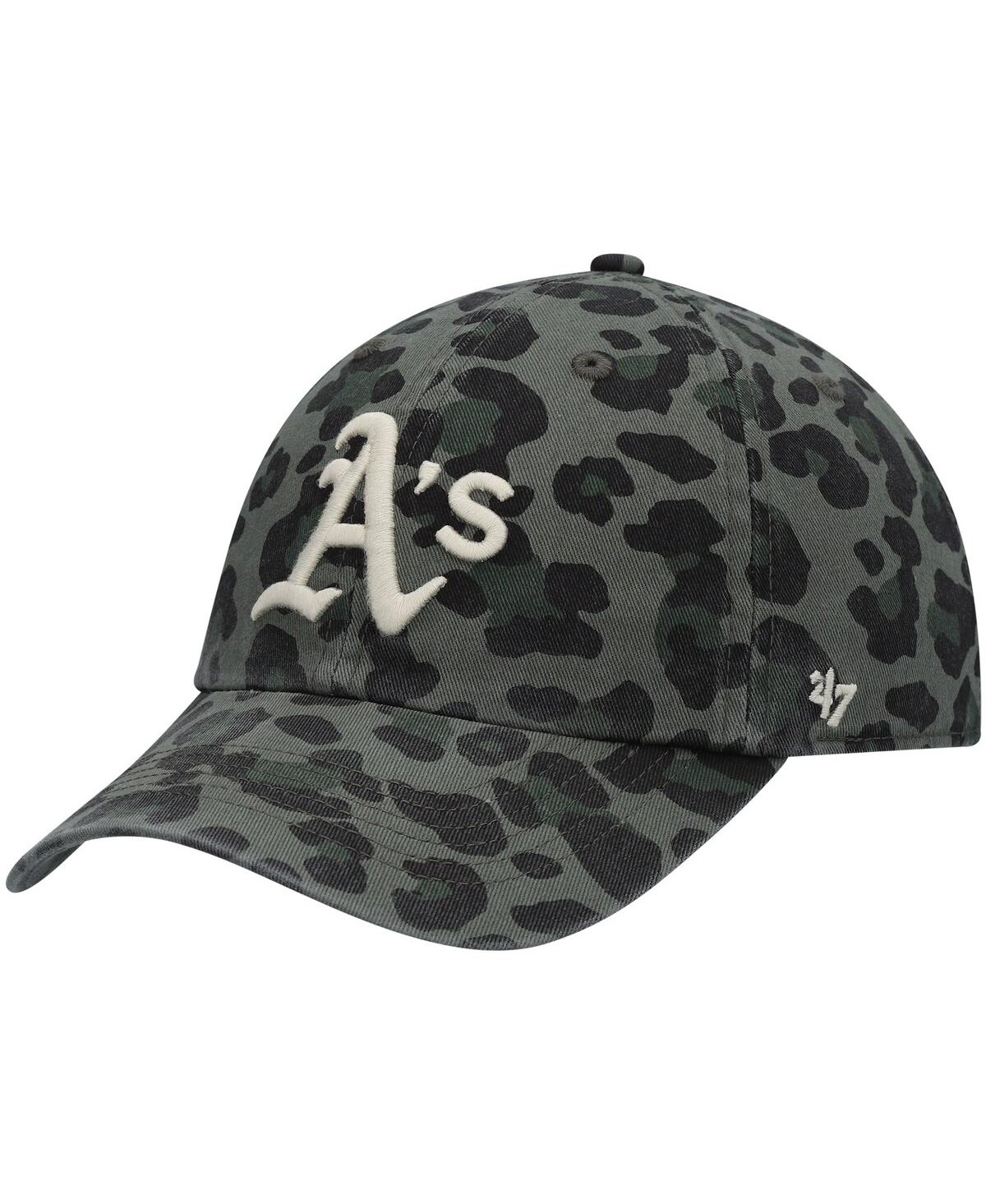 47 Brand Women's ' Green Oakland Athletics Bagheera Clean Up Adjustable Hat