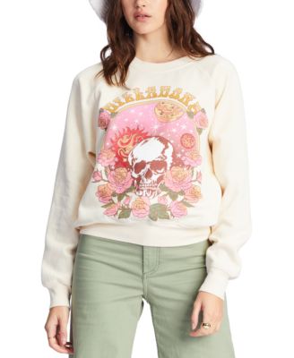 Billabong - Juniors' Here We Go Graphic-Print Sweatshirt