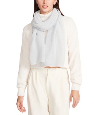 Steve Madden - Metallic Mini Pleated Wrap Scarf