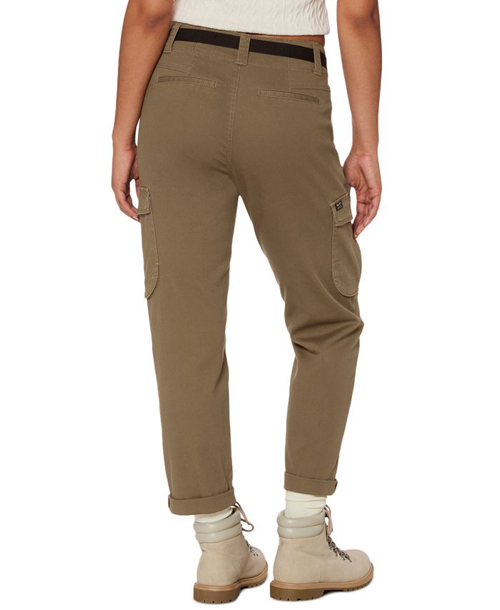 UNIONBAY Juniors' Jordana High Rise Belted Cargo Pants Macy's