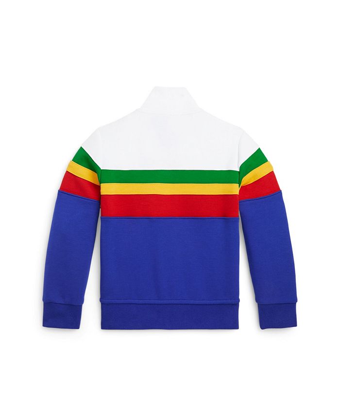 Polo Ralph Lauren Toddler Boys Striped DoubleKnit Jacket Macy's