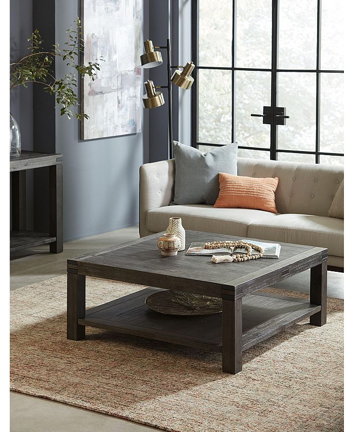 Furniture Meadow 18" Wood Coffee Table - Macy's