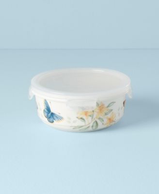 Butterfly Meadow Kitchen Round Store &amp; Serve
