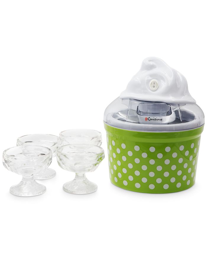 EuroCuisine Electric Ice Cream & Frozen Yogurt Maker Macy's