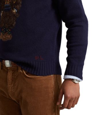 Polo Ralph Lauren Men's Polo Bear Wool Sweater