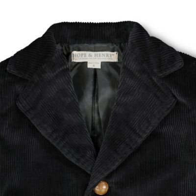 Baby Boys Corduroy Blazer with Elbow Patches