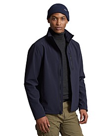 Men's Water-Repellant Stretch Softshell Jacket