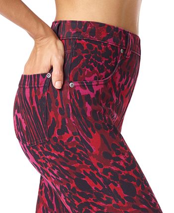 Hue Women s Cheerful Cheetah High Waist Denim Leggings Macy s