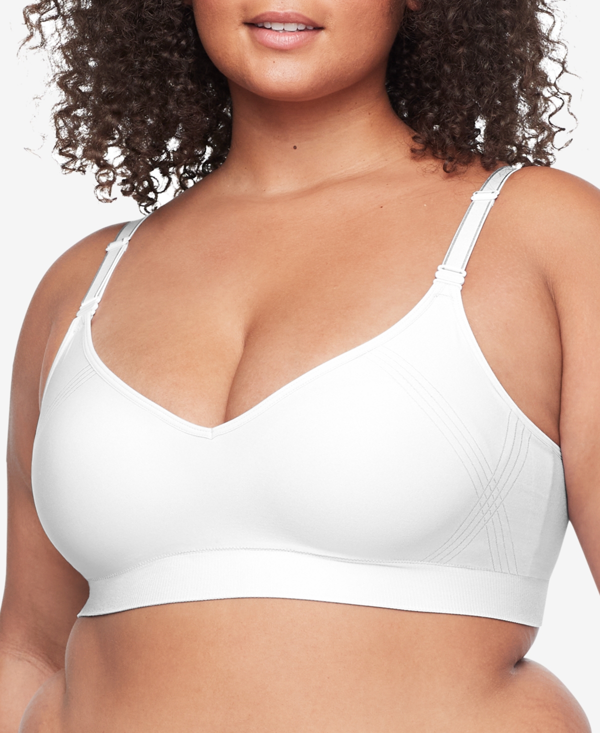 Warner's Warners Easy Does It Wireless Lift Convertible Comfort Bra Rn0131a In Joyous Red