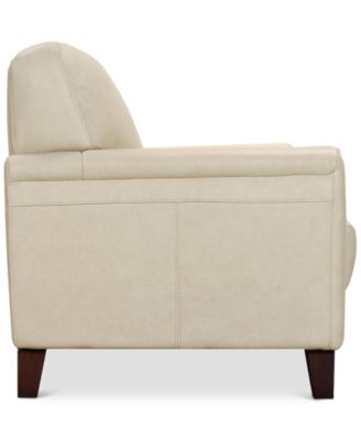 CLOSEOUT! Ashlinn 61" Tufted Pastel Leather Loveseat