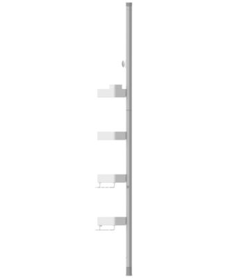 SpaStudio Tension-Pole 4-Tier Shower Caddy