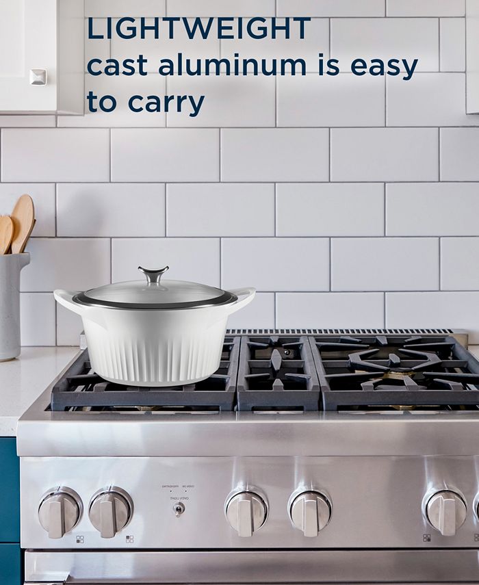 Corningware Cast Aluminum 5.5 Quart Dutch Oven with Lid Macy's