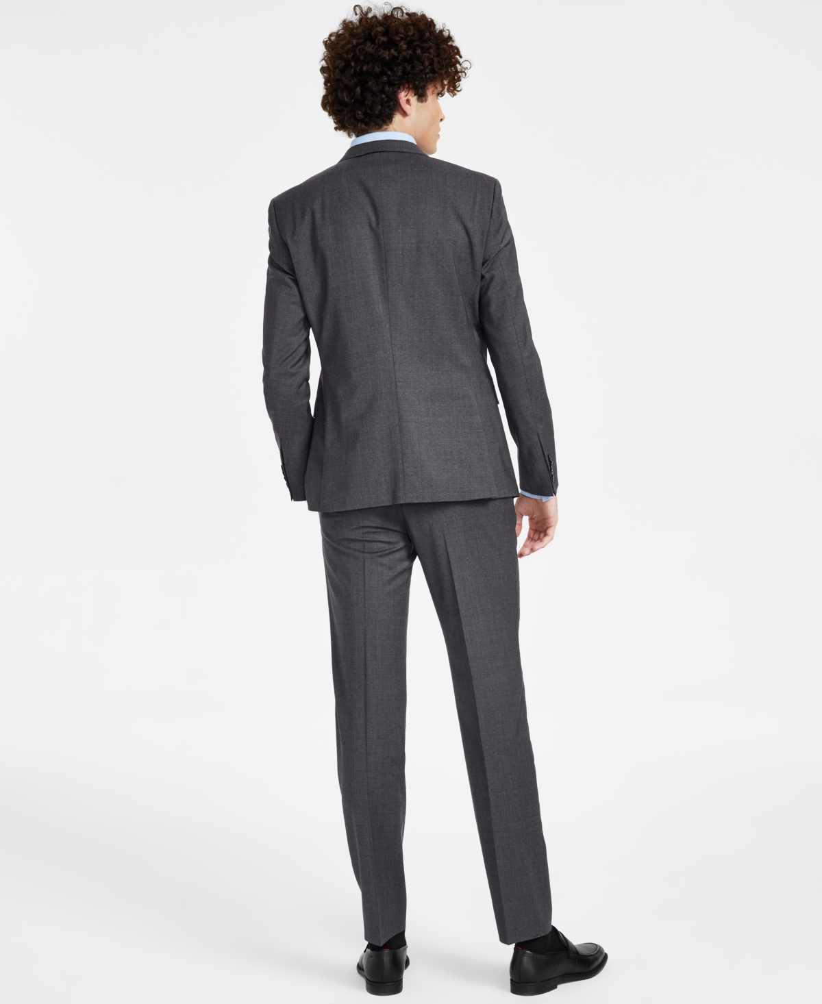 Hugo by Hugo Boss Men's Modern Fit Wool Suit Separate Jacket