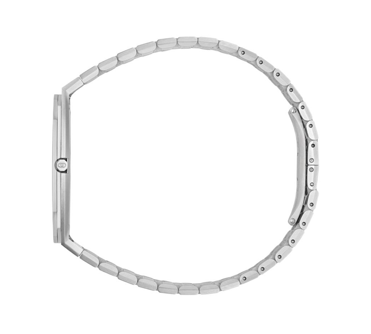Shop Gucci Women's Swiss 25h Stainless Steel Bracelet Watch 38mm In Pink
