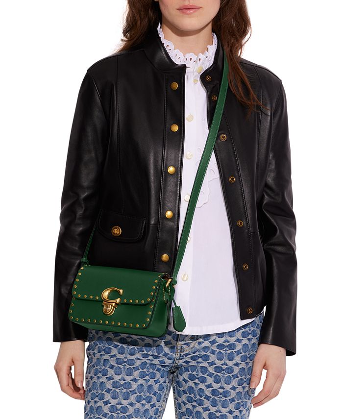Coach Studio Colorblock Leather Shoulder Bag
