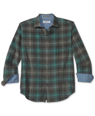 Tommy Bahama - Men's Coastline Cord Redwood Check Shirt
