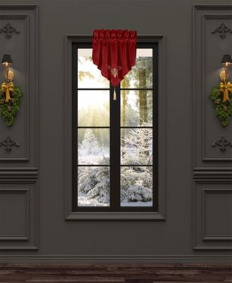Noelle Ascot Window Valance, 21" x 40"