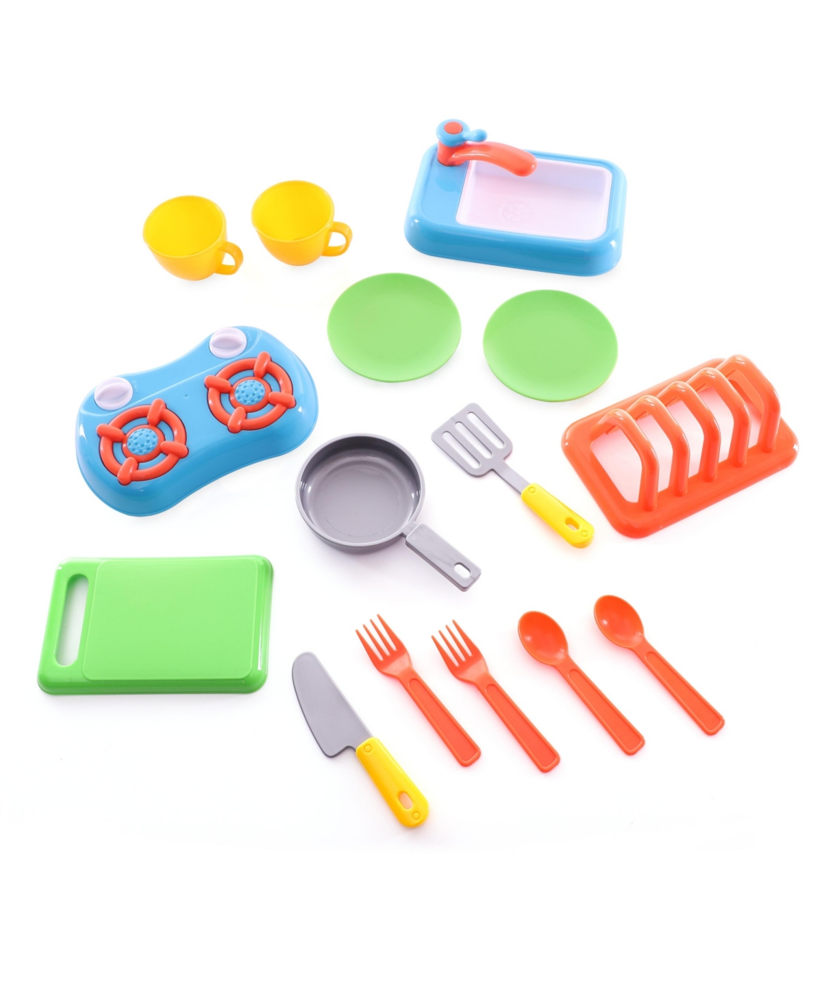 Just Like Home Kids' Complete Kitchen Set, Created For You By Toys R Us In Multi