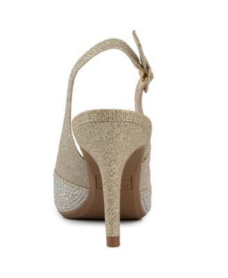 Women's Bernie Pointed Toe Slingback Dress Pumps