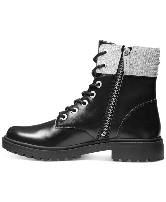 michael kors haskell combat lug sole boots