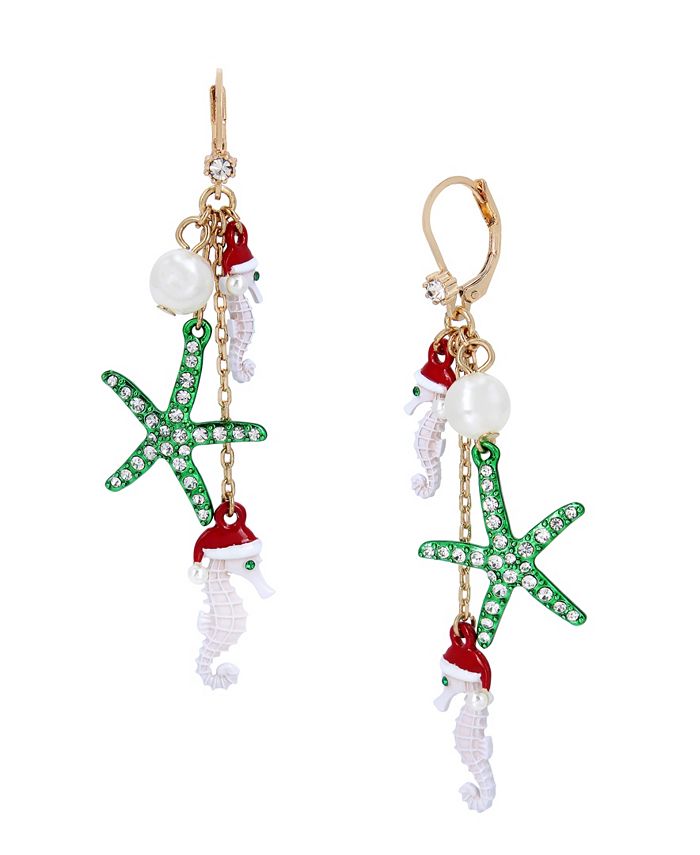 Betsey johnson sale seahorse earrings