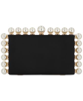I.N.C. International Concepts - E/W Pearl-Trim Clutch