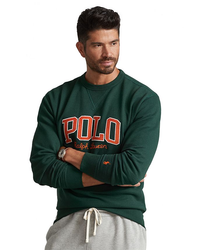 Polo Ralph Lauren Men's Big & Tall RL Fleece Logo Sweatshirt & Reviews -  Hoodies & Sweatshirts - Men - Macy's
