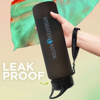 Hydration Nation Water Bottle With Time Marker 32oz