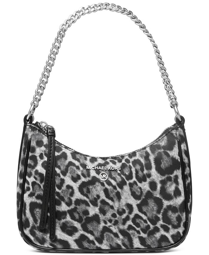 Michael Kors Nylon Jet Set Charm Small Chain Pouchette Shoulder Bag &  Reviews - Handbags & Accessories - Macy's