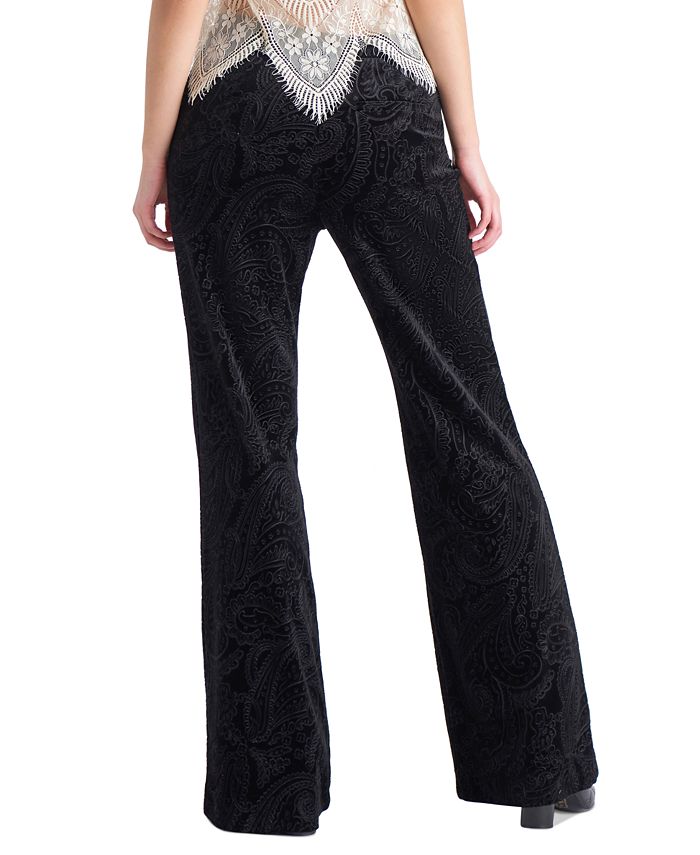 Petite Velvet Skinny Pants