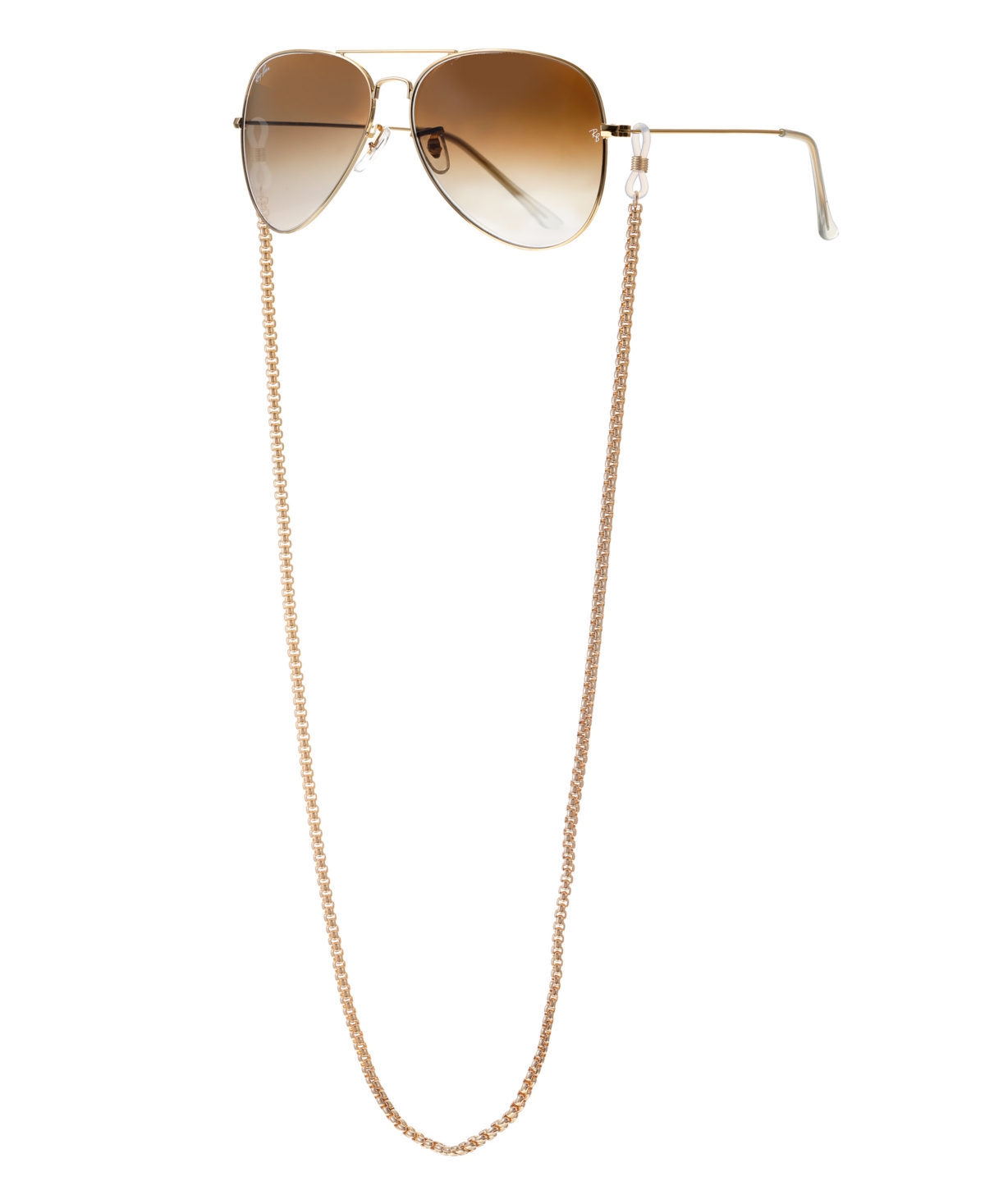 Women's 18k Gold Plated Linked Up Glasses Chain - Gold-Plated