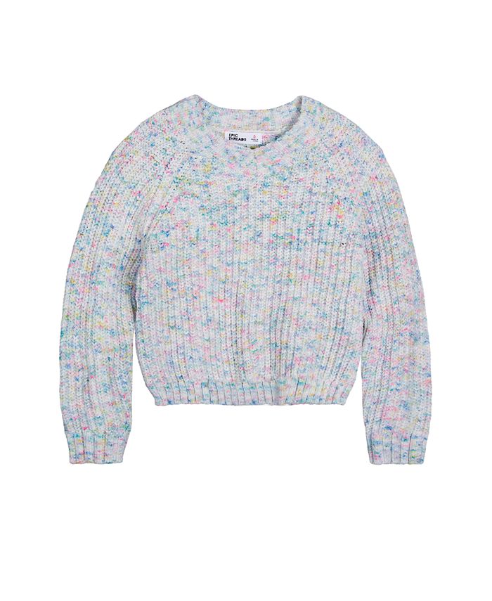 Epic Threads Toddler Girls Cinched Sweater, Created For Macy's Macy's