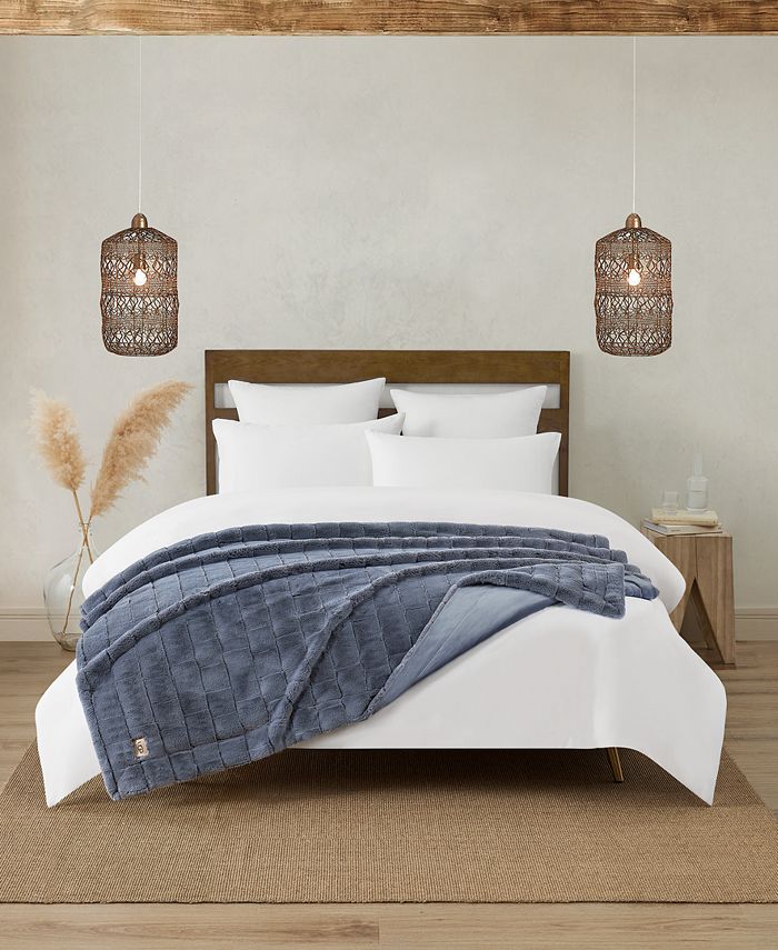 UGG® Yoselin Faux Fur Throw, 50" x 70" & Reviews Blankets & Throws