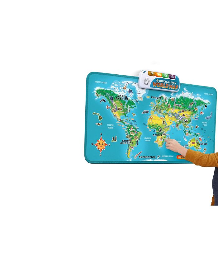 VTech LeapFrog Touch and Learn World Map Macy
