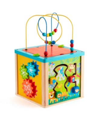 Photo 1 of Wooden Activity Cube, Created for You by Toys R Us 5 ACTIVITIES