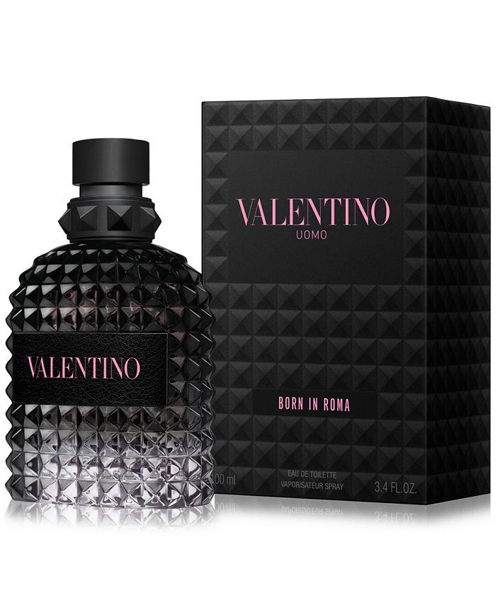 Valentino Men's Uomo Born In Roma Eau de Toilette Spray, 3.4-oz. - Macy's