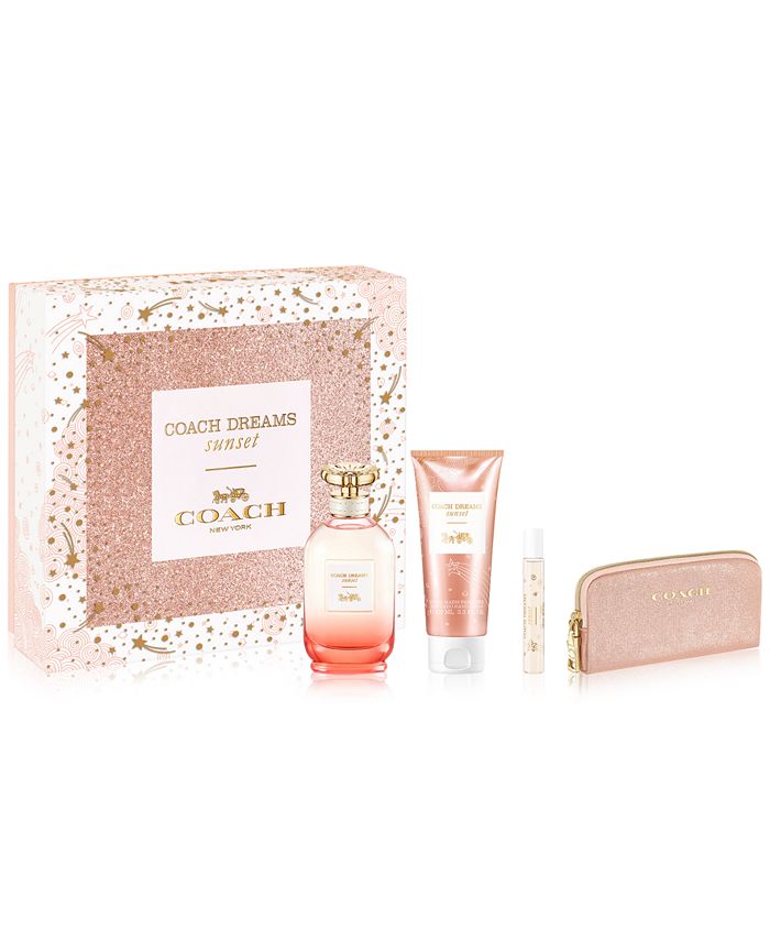 COACH 4-Pc. COACH Dreams Sunset Eau de Parfum Gift Set - Macy's