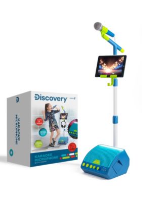 Photo 1 of Discovery Kids Light Up LED Music Microphone and Stand Set, 3 Piece