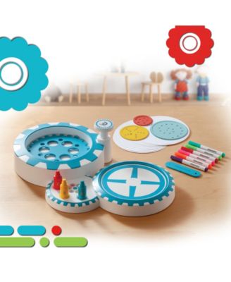 Spiral and Spin Art Station-Set includes - Spin Station
